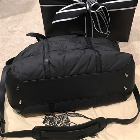 burberry abbey quilted nylon diaper tote bag|Burberry Abbey Quilted Nylon Diaper Tote Bag .